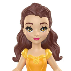 Mattel Belle hair and face details capture classic Disney charm.