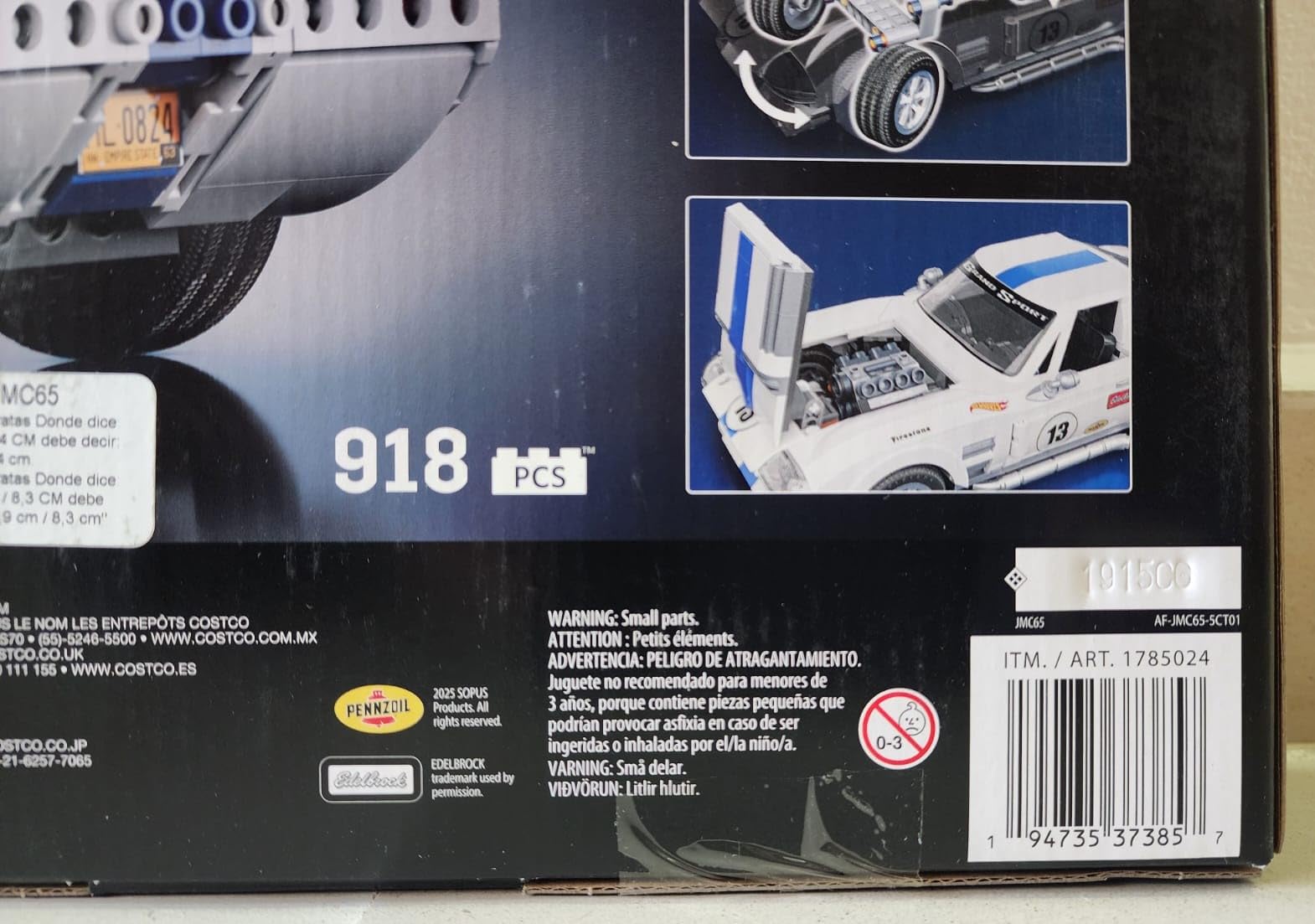 Mattel Brick Shop decal customization kit close-up for personalization