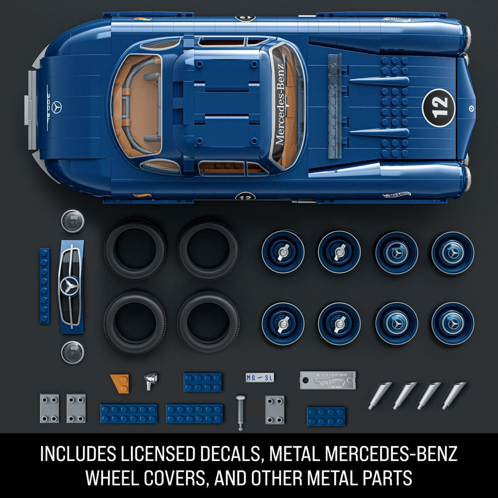 Mattel Brick Shop decal sheet enables personalized styling for your display.