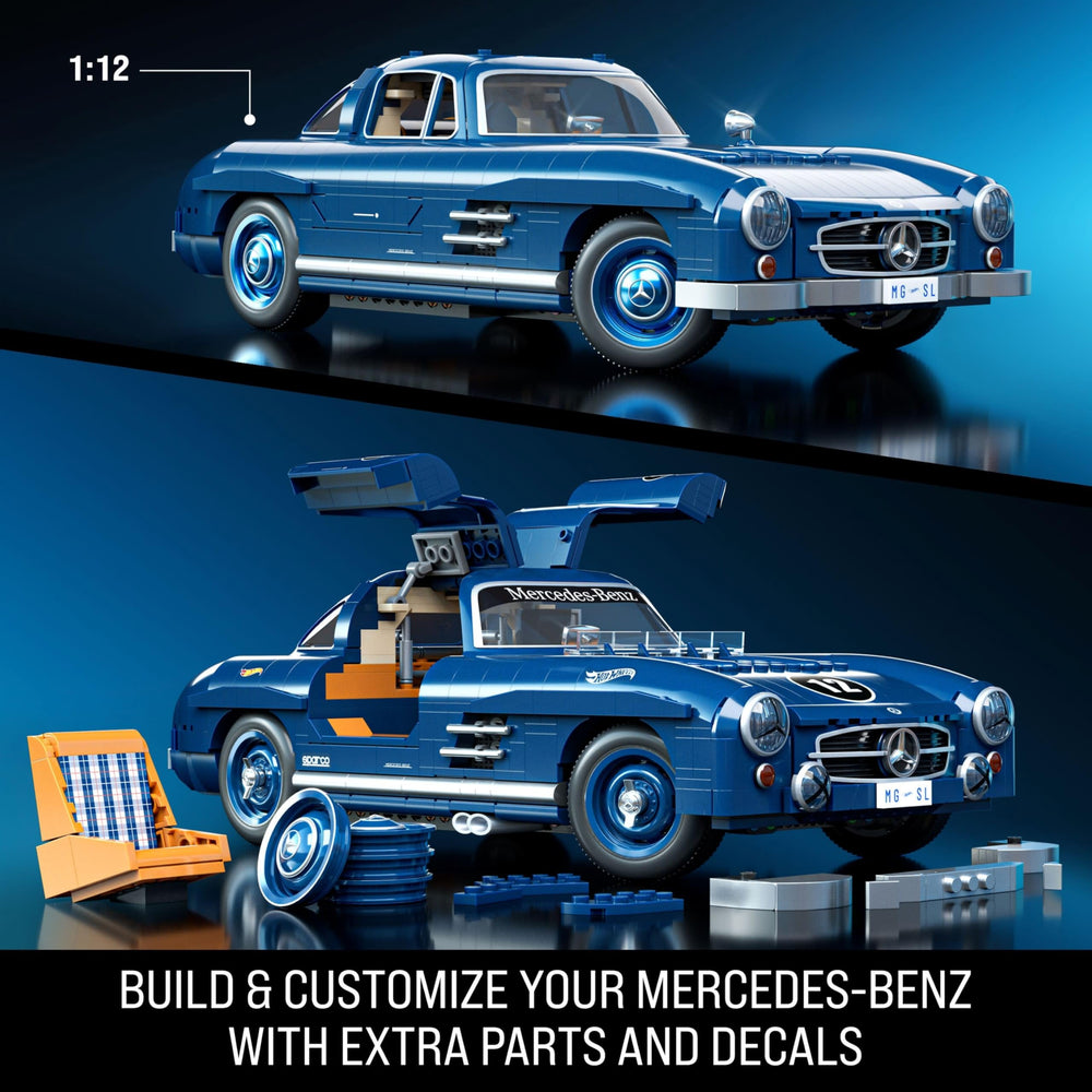 Mattel Brick Shop metal parts add tactile realism and durability.