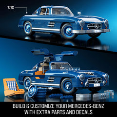 Mattel Brick Shop metal parts add tactile realism and durability.