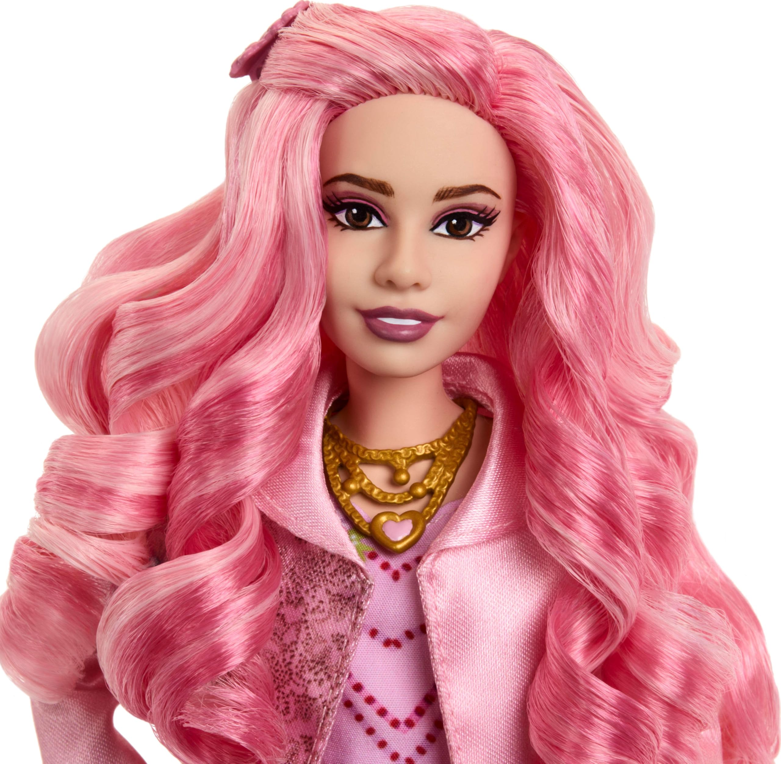 Mattel Bridget heart stockings detail highlights iconic Heart Queen look for display