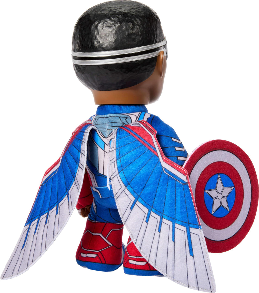 Mattel Captain America Brave New World plush soft fabrics for cuddly fun