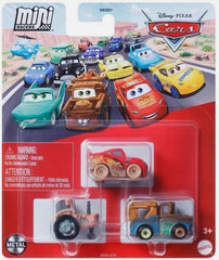 Mattel Cars Mini Racers: Goin Tractor Tippin, durable die-cast toy for on-the-go play and collection.