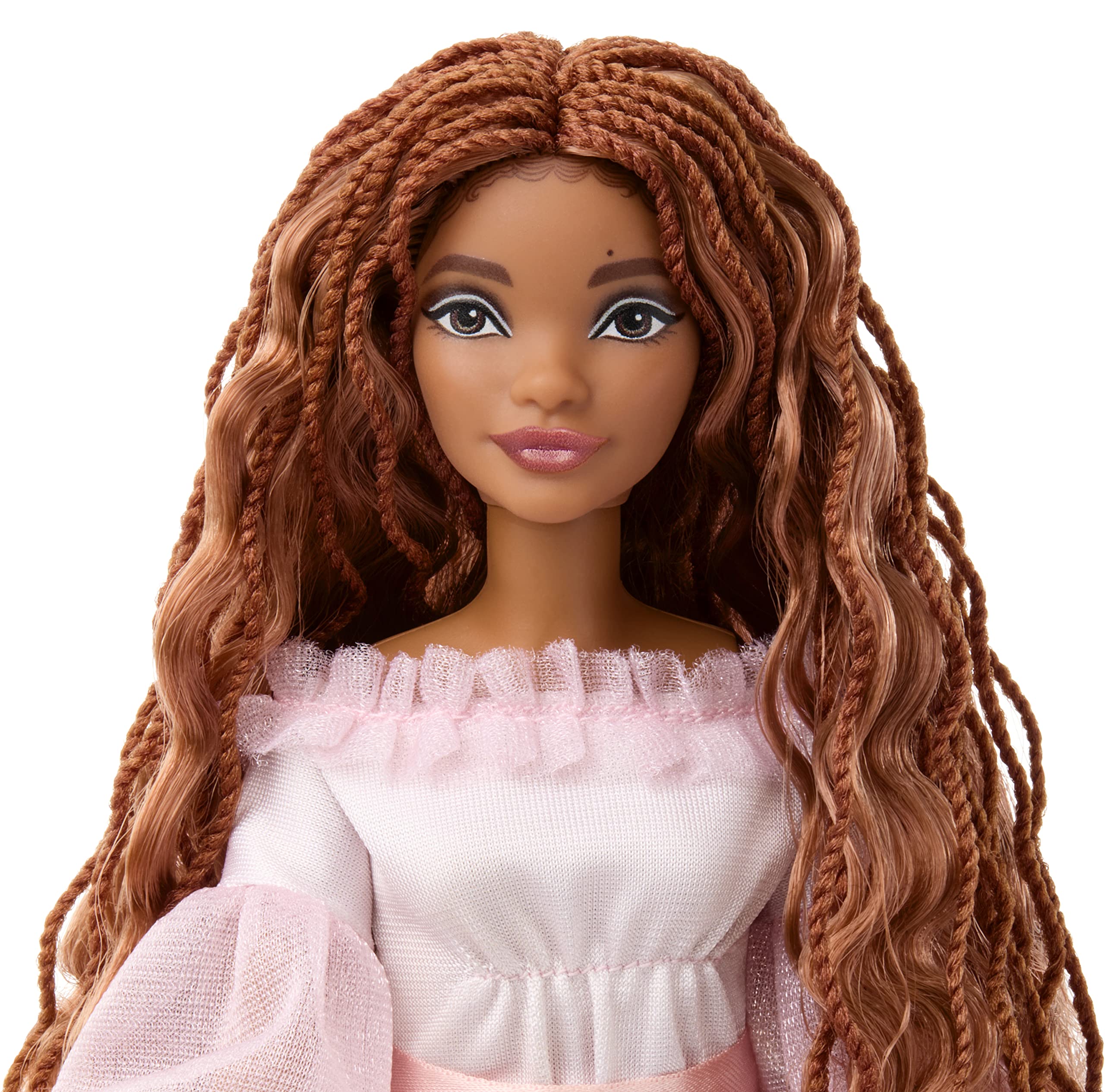 Mattel Celebration Ariel doll hair styling showcases long red hair for creative looks