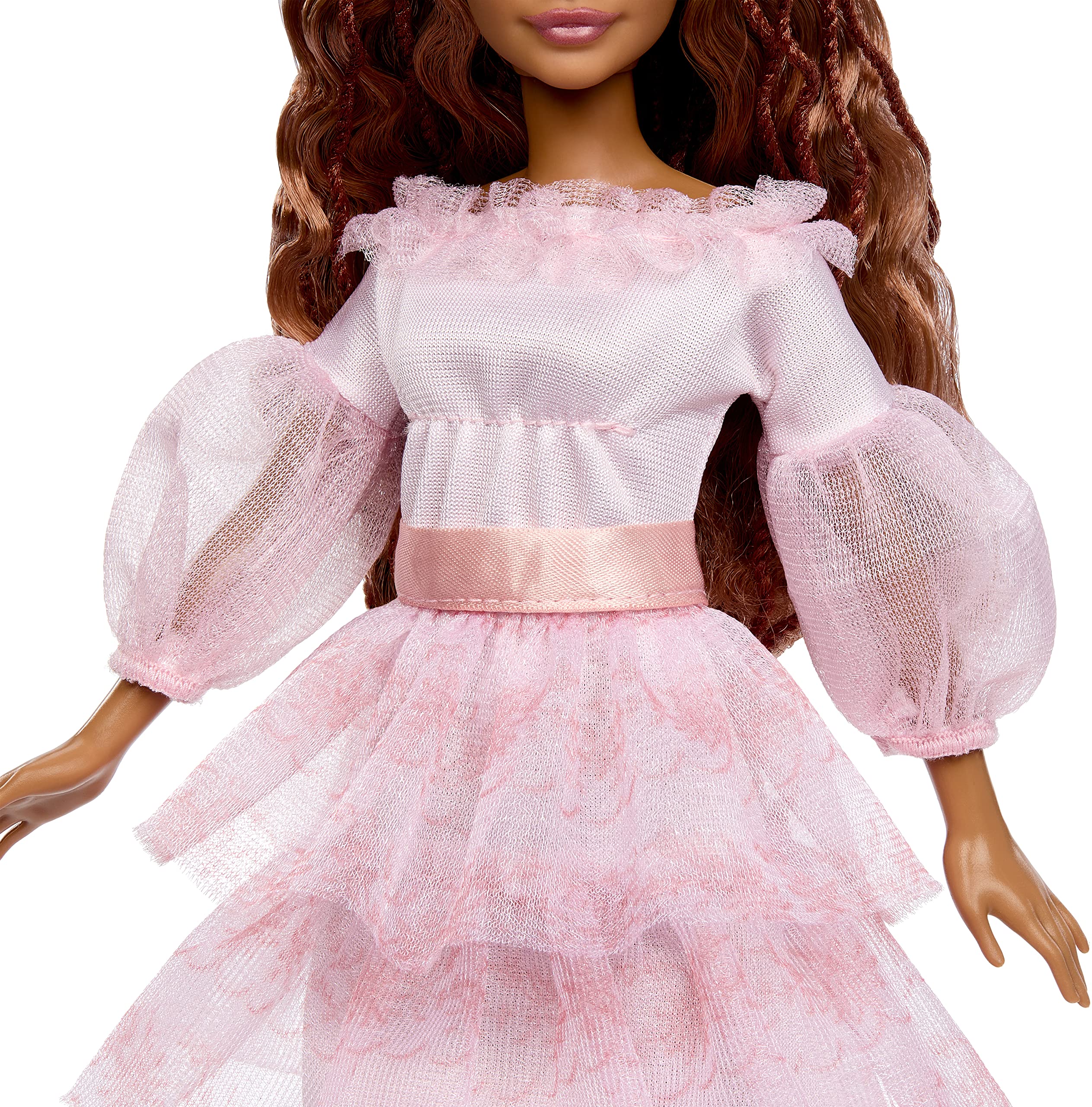 Mattel Celebration Ariel doll removable pink dress enables quick outfit changes