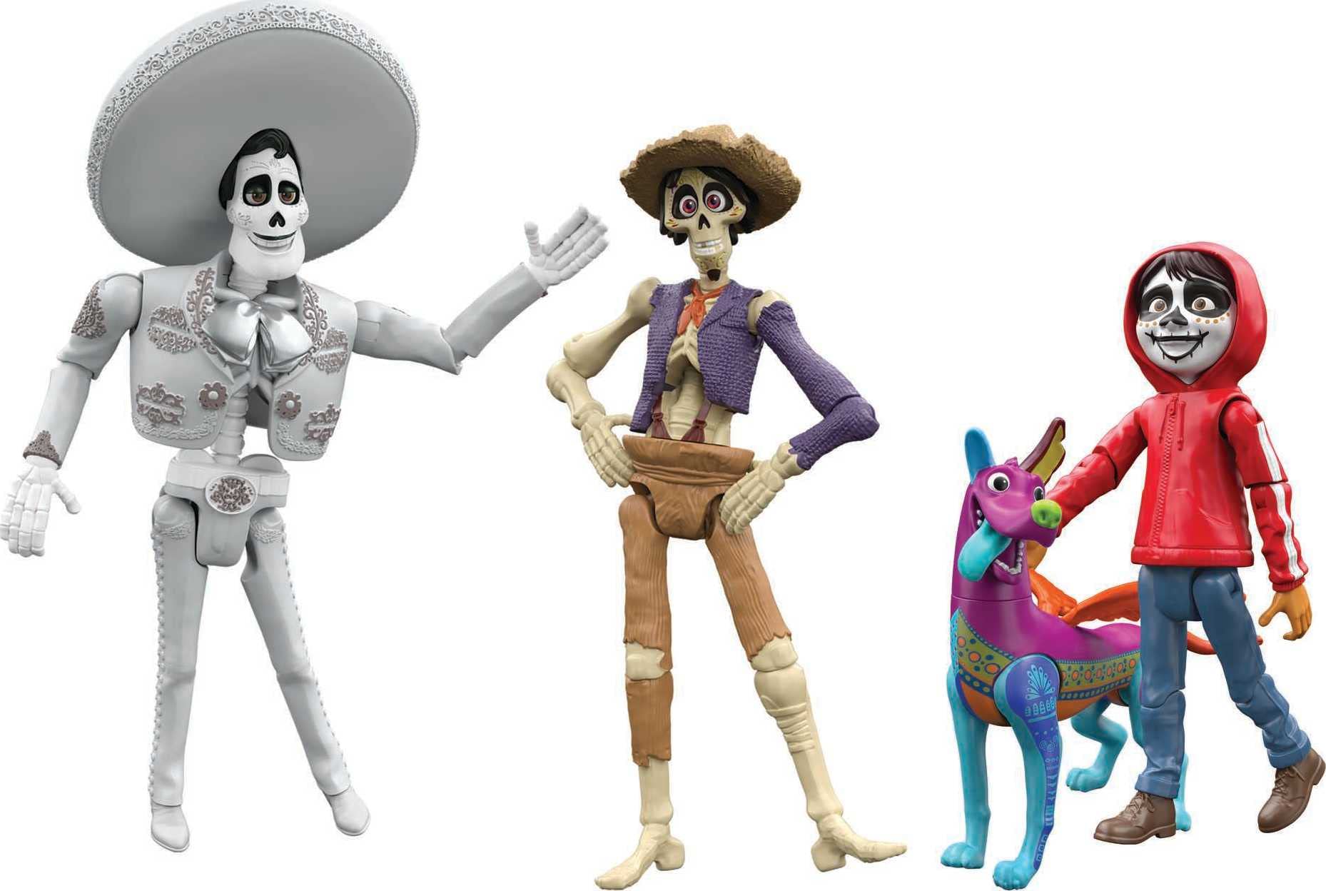 Ernesto skeleton form figure for new Coco tales