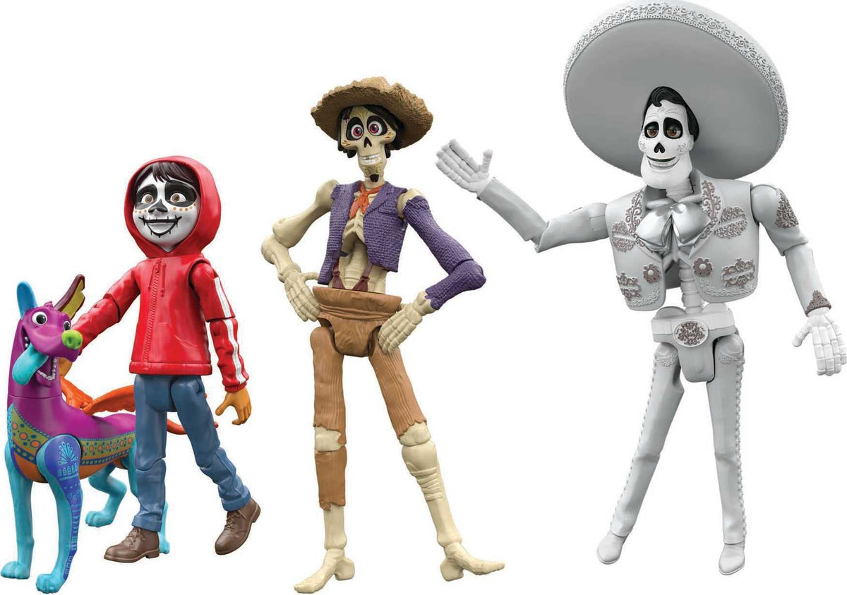 Mattel Coco Storyteller Miguel and Dante figures for imaginative play