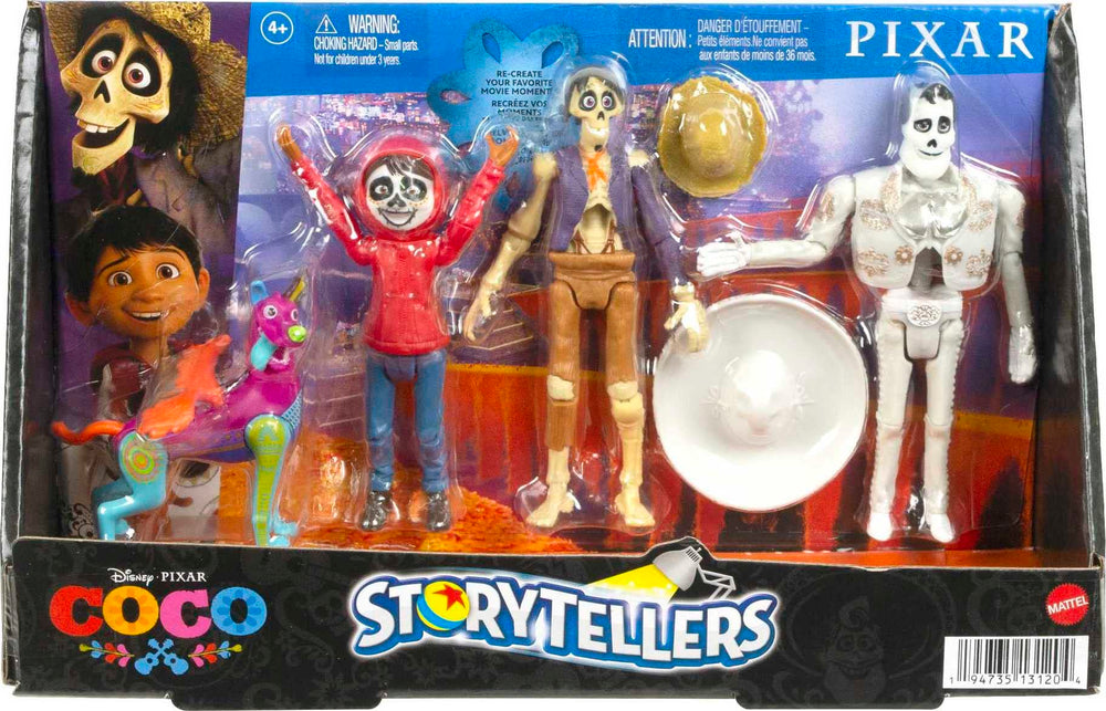Removable hats on Hector and Ernesto expand display options