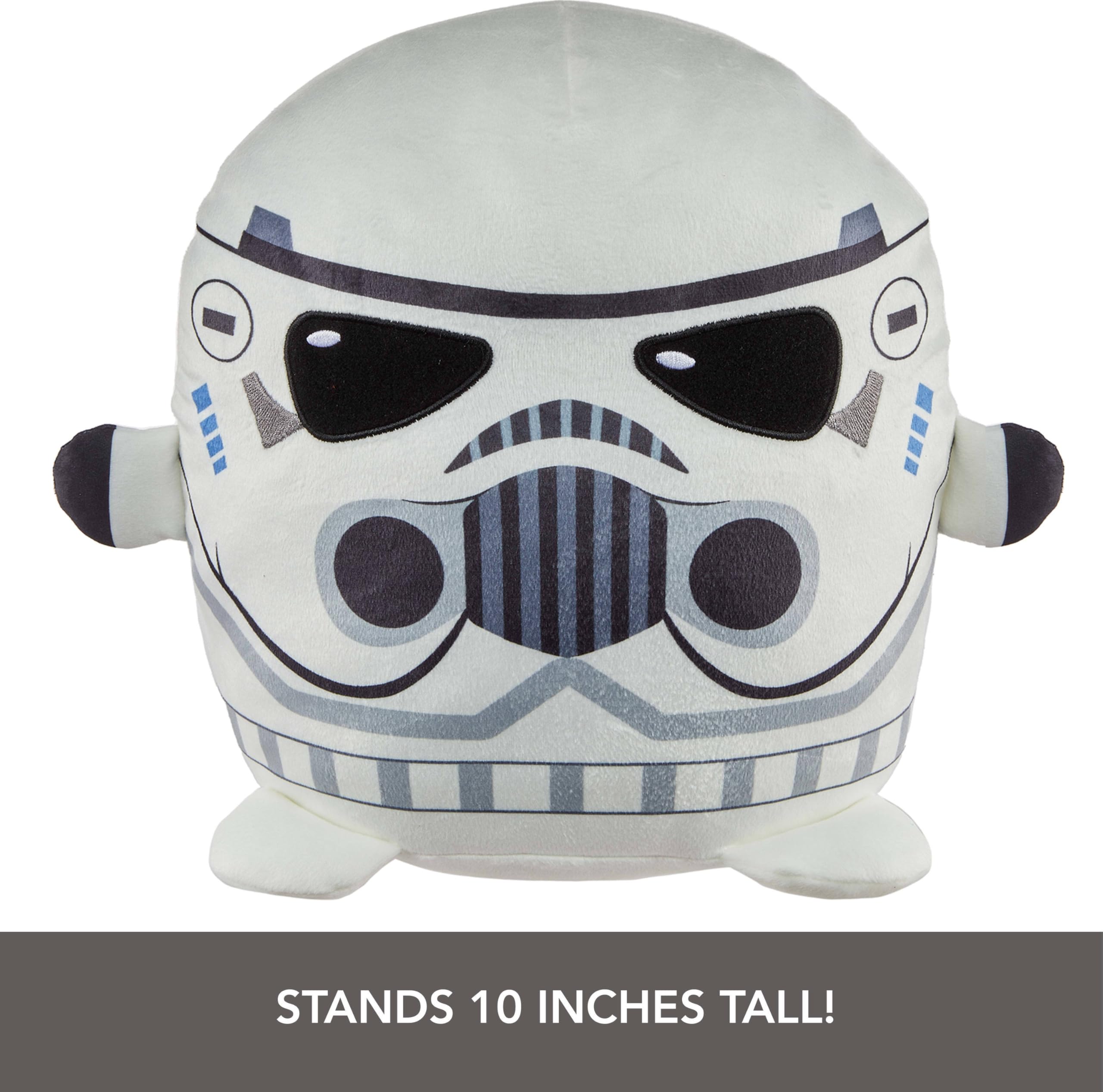 Mattel Cuutopia Stormtrooper with iconic costume details for recognizable Star Wars vibes