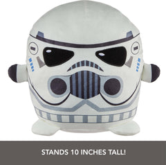 Mattel Cuutopia Stormtrooper with iconic costume details for recognizable Star Wars vibes