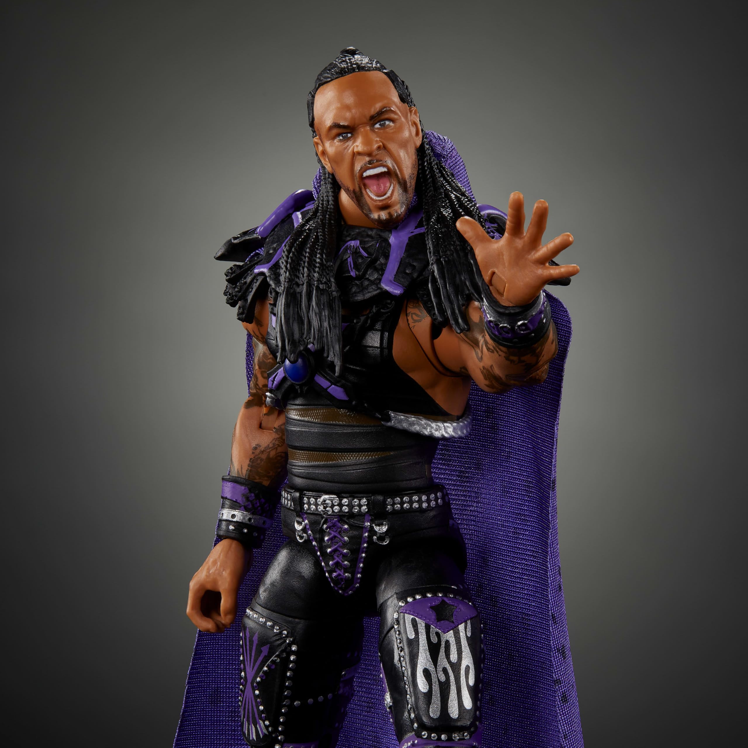 Mattel Damian Priest figure with authentic ring gear for realistic recreations