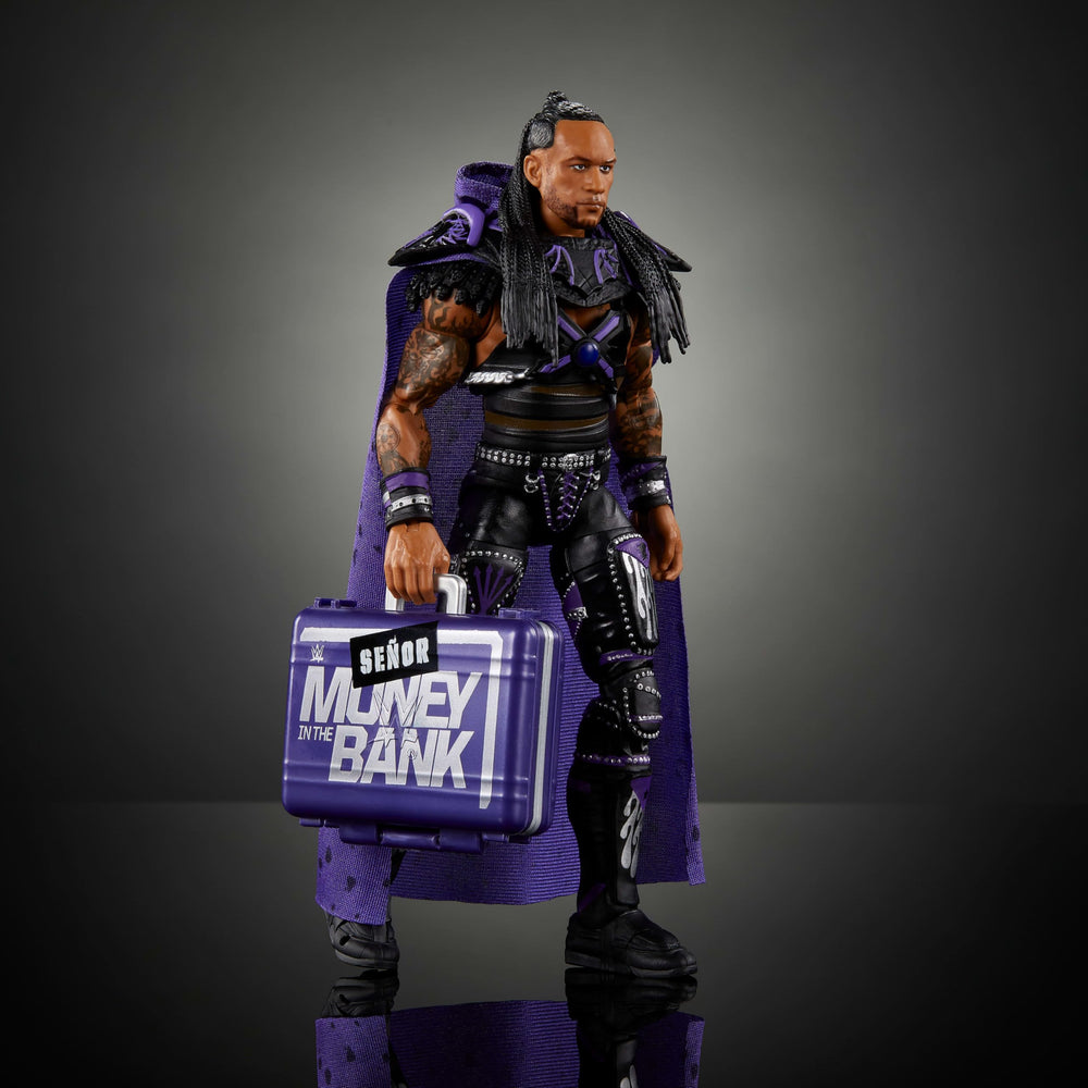 Mattel Damian Priest figure with swappable heads for expression variety