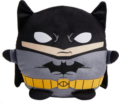 Mattel Cuutopia Batman plush toy front view, a soft, huggable DC hero for playtime