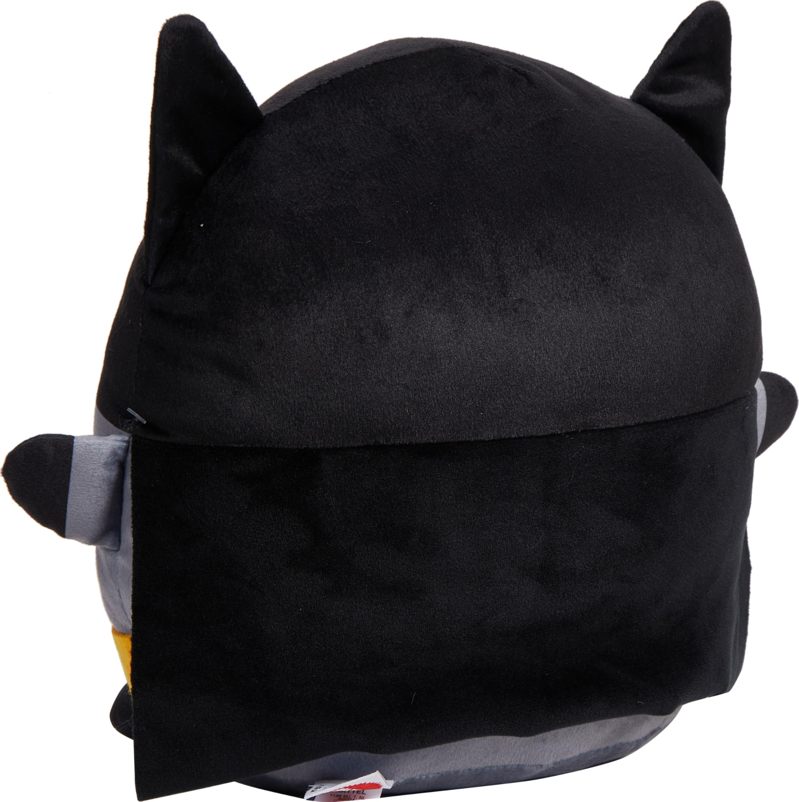 Mattel Cuutopia Batman plush toy held in hand for comforting, portable hero moments