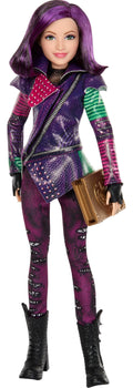 Mattel Descendants Mal anniversary doll with removable outfit for imaginative dress-up.