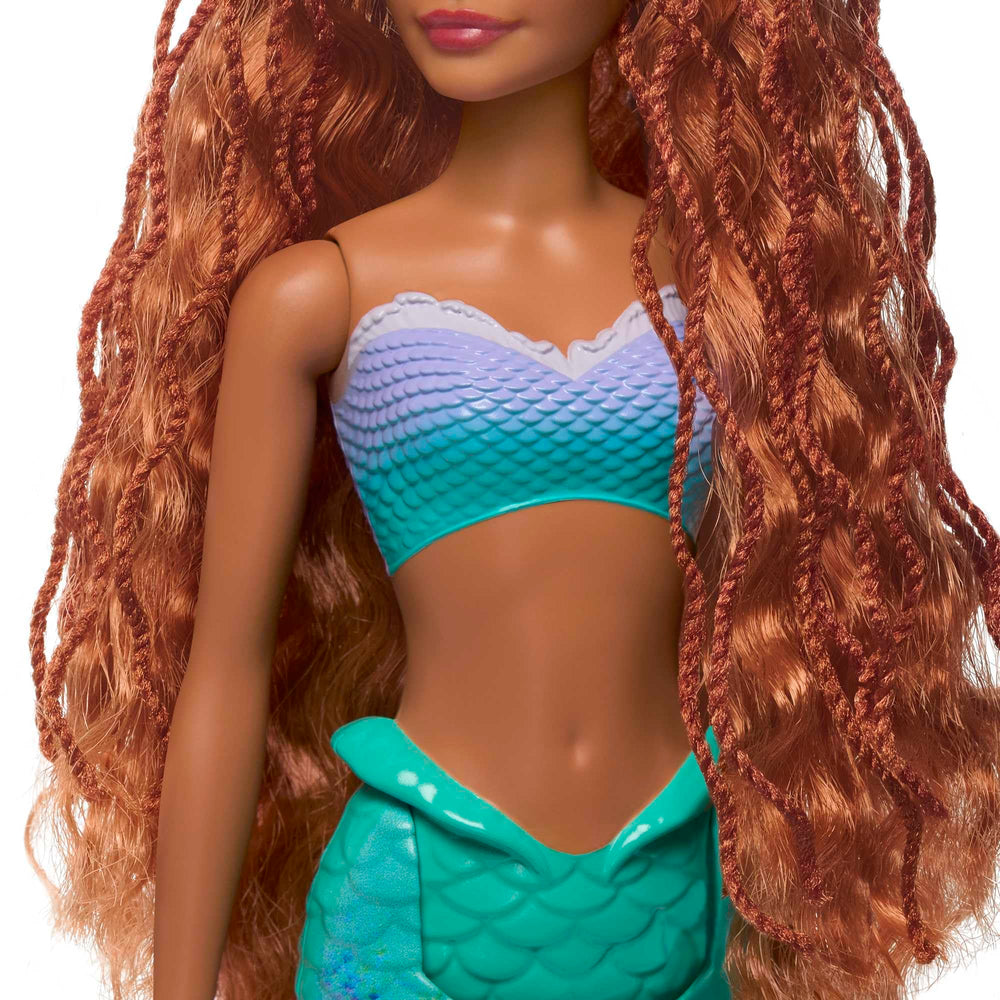 Posable Ariel doll supports dynamic movie moments