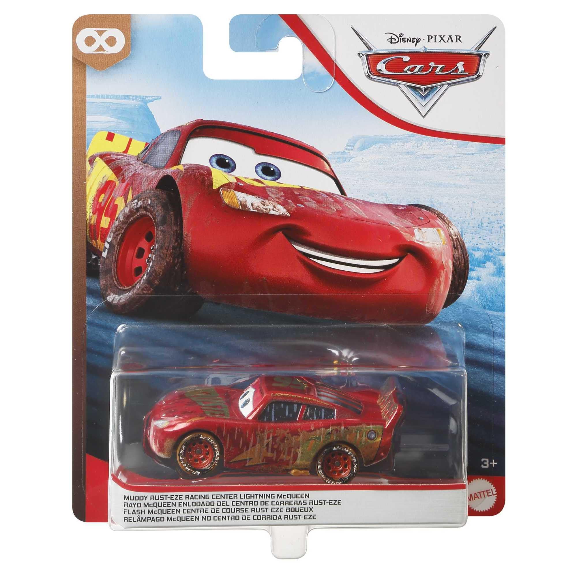 Mattel Disney Cars collection pack-shot for group racing and display