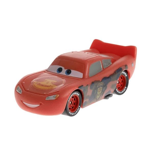 Mattel Disney Cars Color Changers Cryptid Buster Lightning McQueen showcases dual color states for split-second reveals.