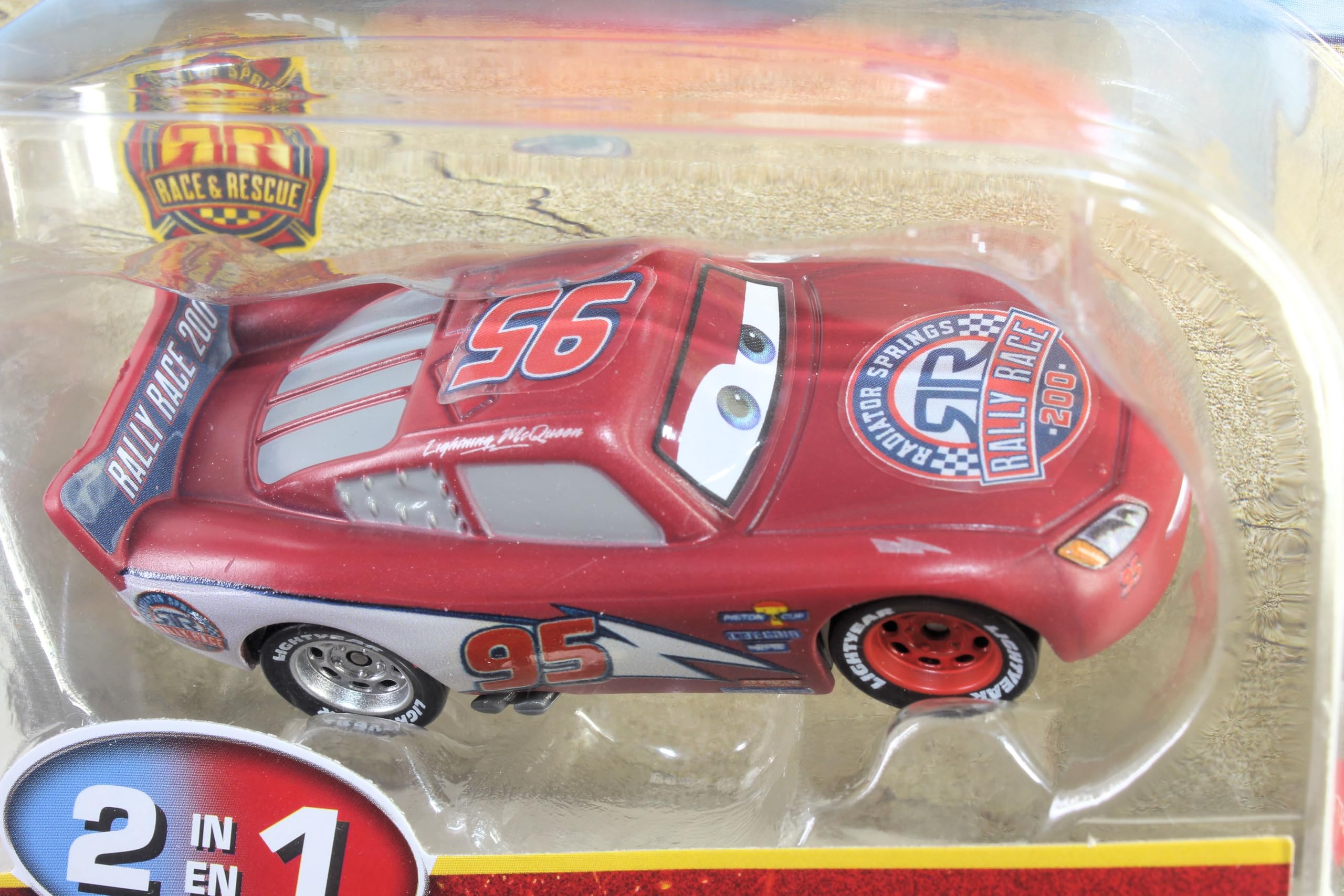 Mattel Disney Cars Color Changers Radiator Springs Rally 200 collection on display