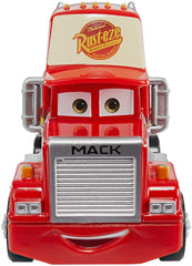 Mattel Disney Cars Deluxe Mack collectible packaging makes a gift-ready display
