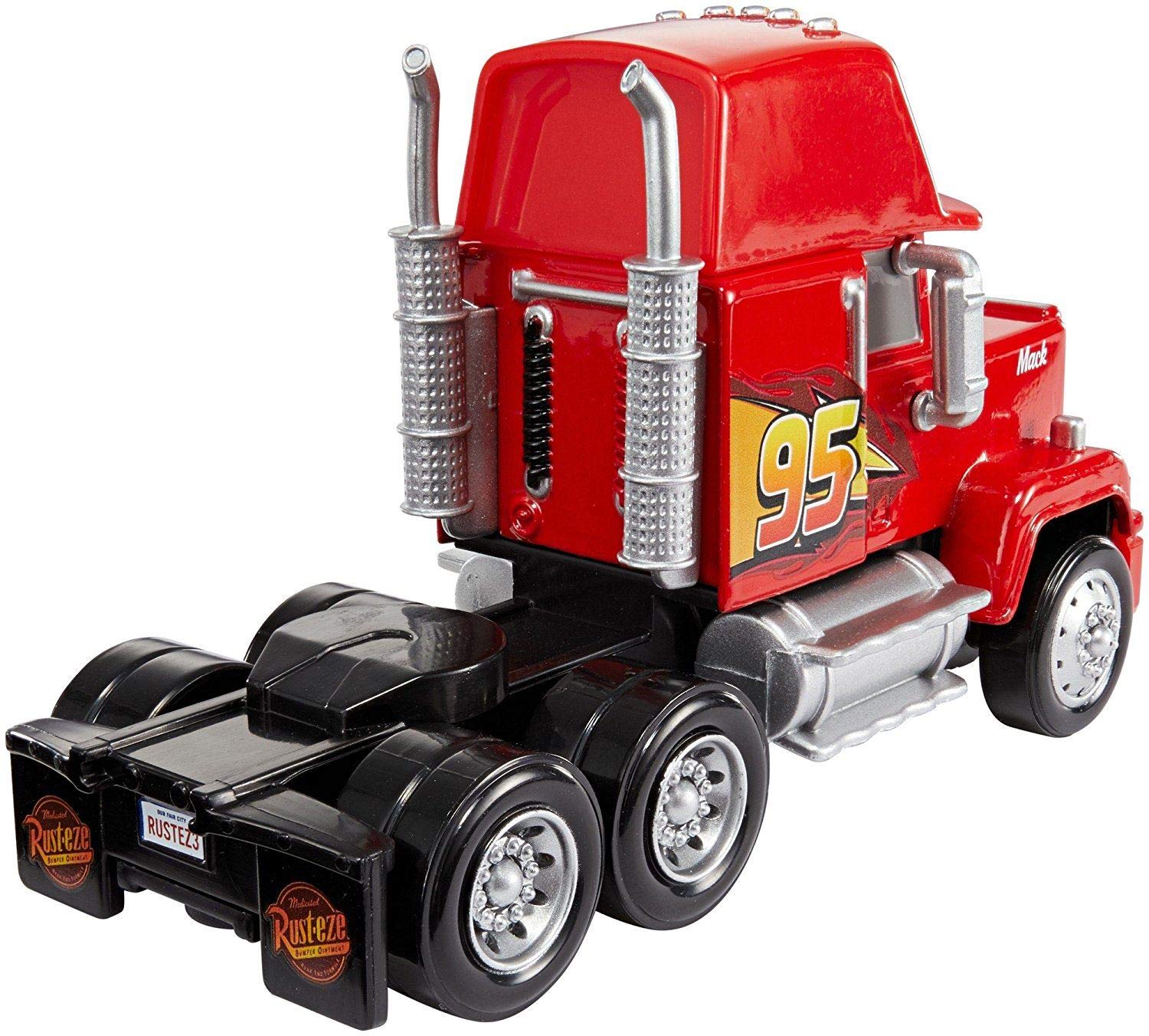 Mattel Disney Cars Deluxe Mack wheels in motion support racing play