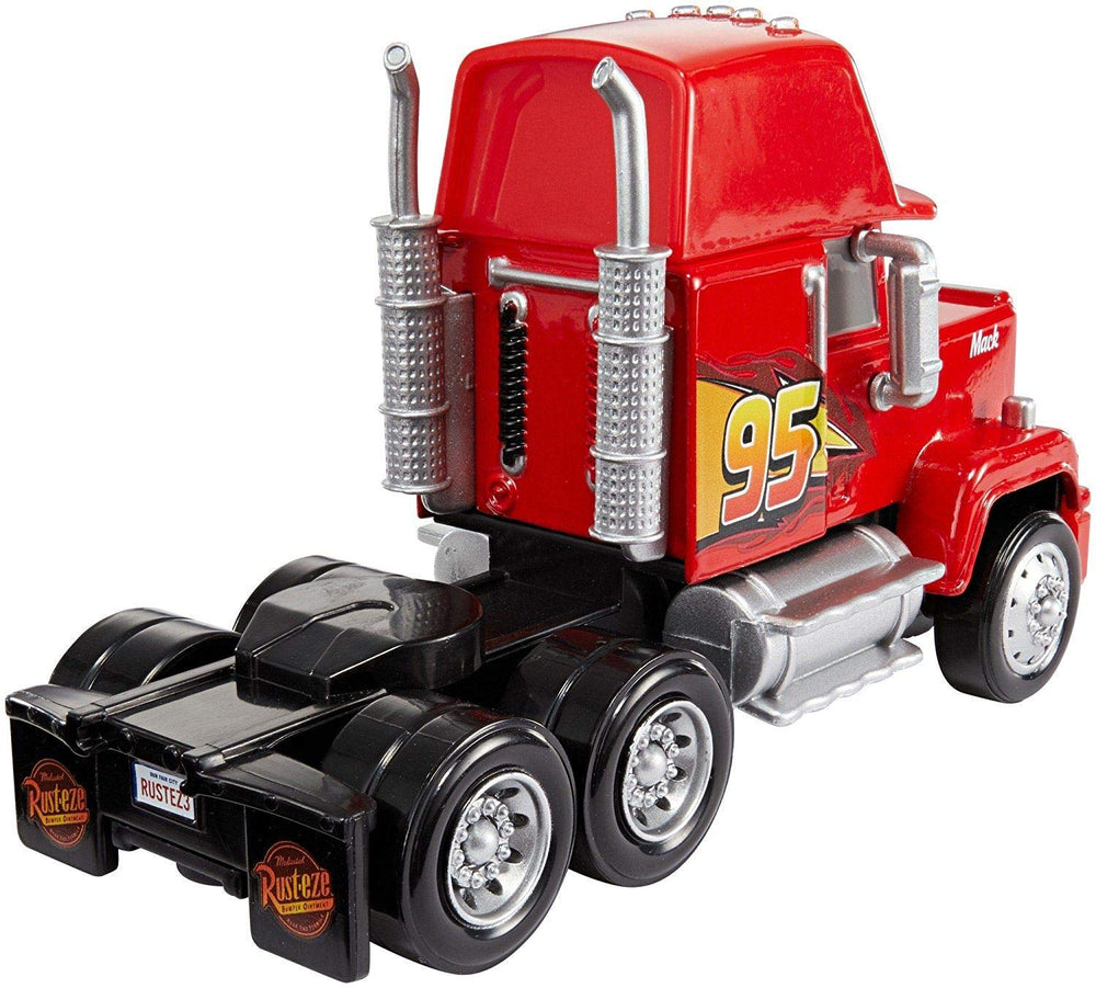 Mattel Disney Cars Deluxe Mack wheels in motion support racing play