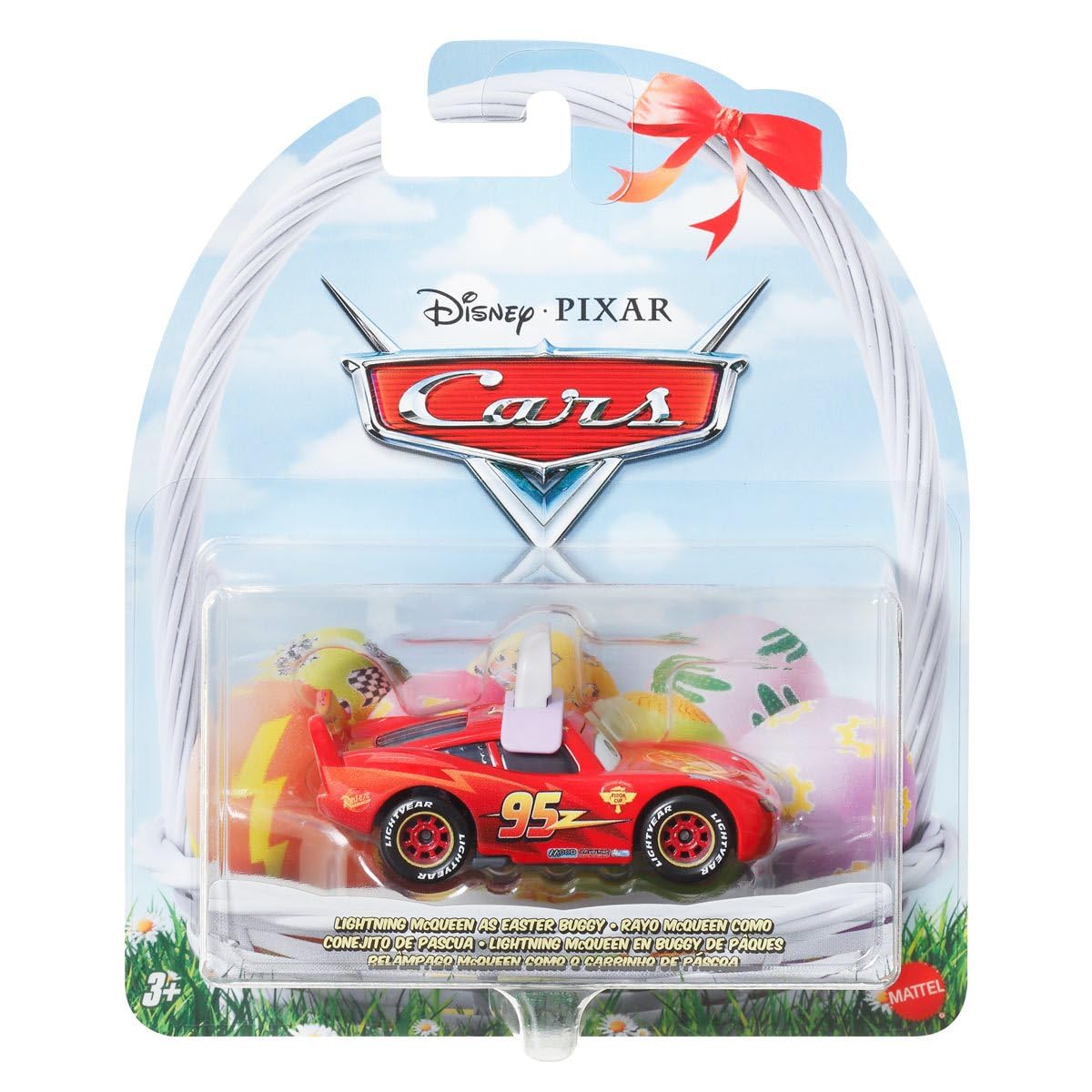Mattel Disney Cars Easter Buggy packaging - festive display and gift-ready packaging