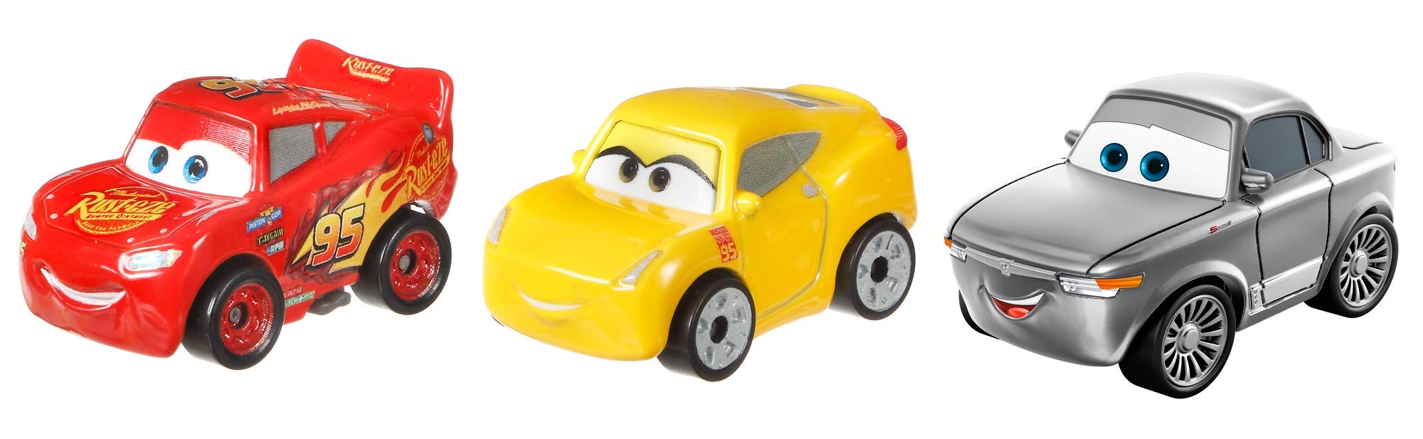 Mattel Disney Cars Minis 3-Pack unique vehicle adds surprise value for collectors and racers.