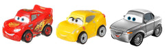Mattel Disney Cars Minis 3-Pack unique vehicle adds surprise value for collectors and racers.