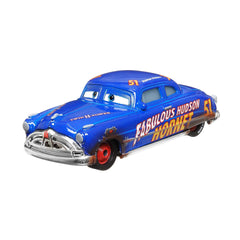 Mattel Disney Cars 3 Hudson Hornet die-cast vehicle, front view, ideal for display and collection.
