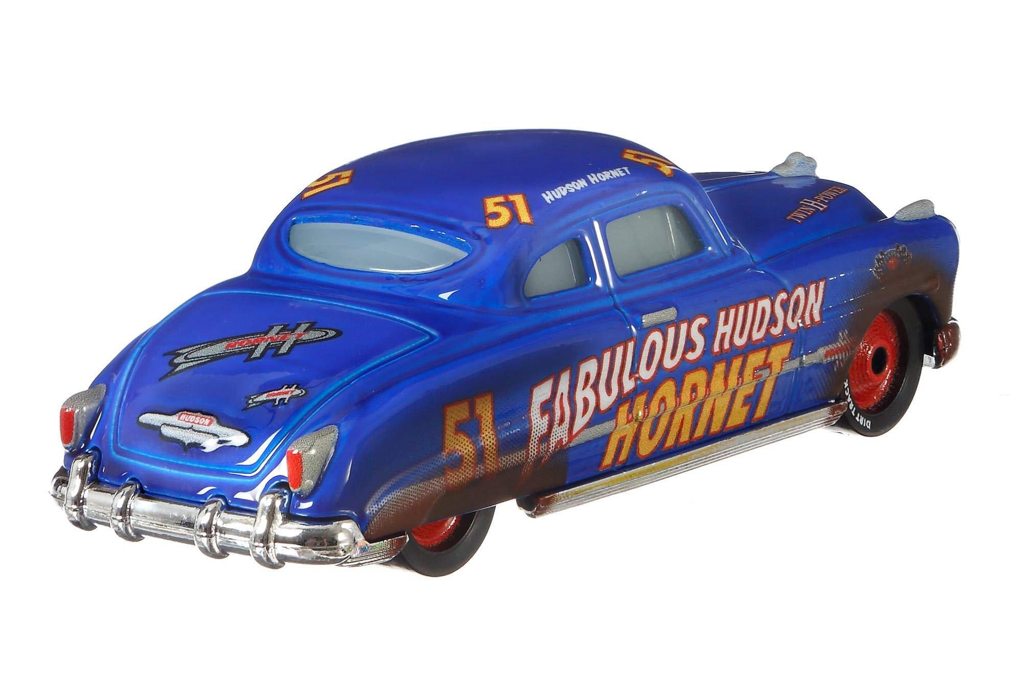 Mattel Disney Cars 3 Hudson Hornet pack shot, ready for display and gifting to fans.