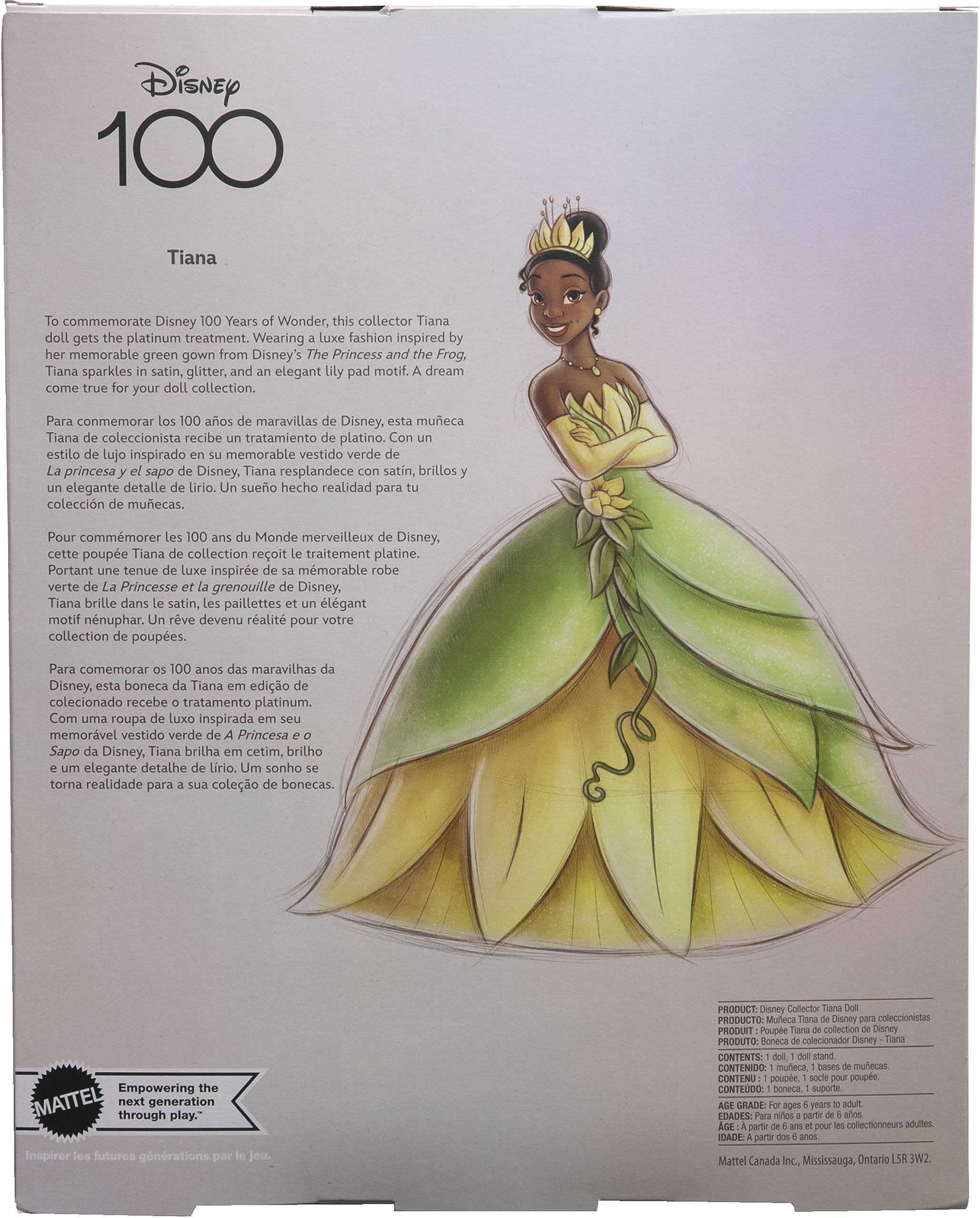 Mattel Disney collector dolls offer a complete collection for fans.