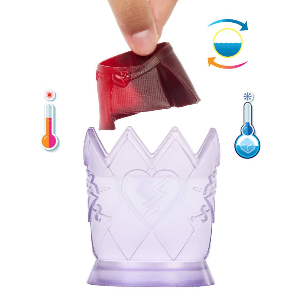 Mattel Disney Descendants Rise of Red cauldron and stirring stick for interaction
