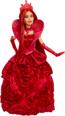Mattel Queen of Hearts display stand keeps figure secure.