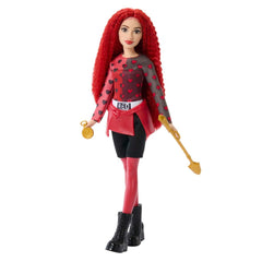 Mattel Disney Descendants Rise of Red door unlock reveals Red doll