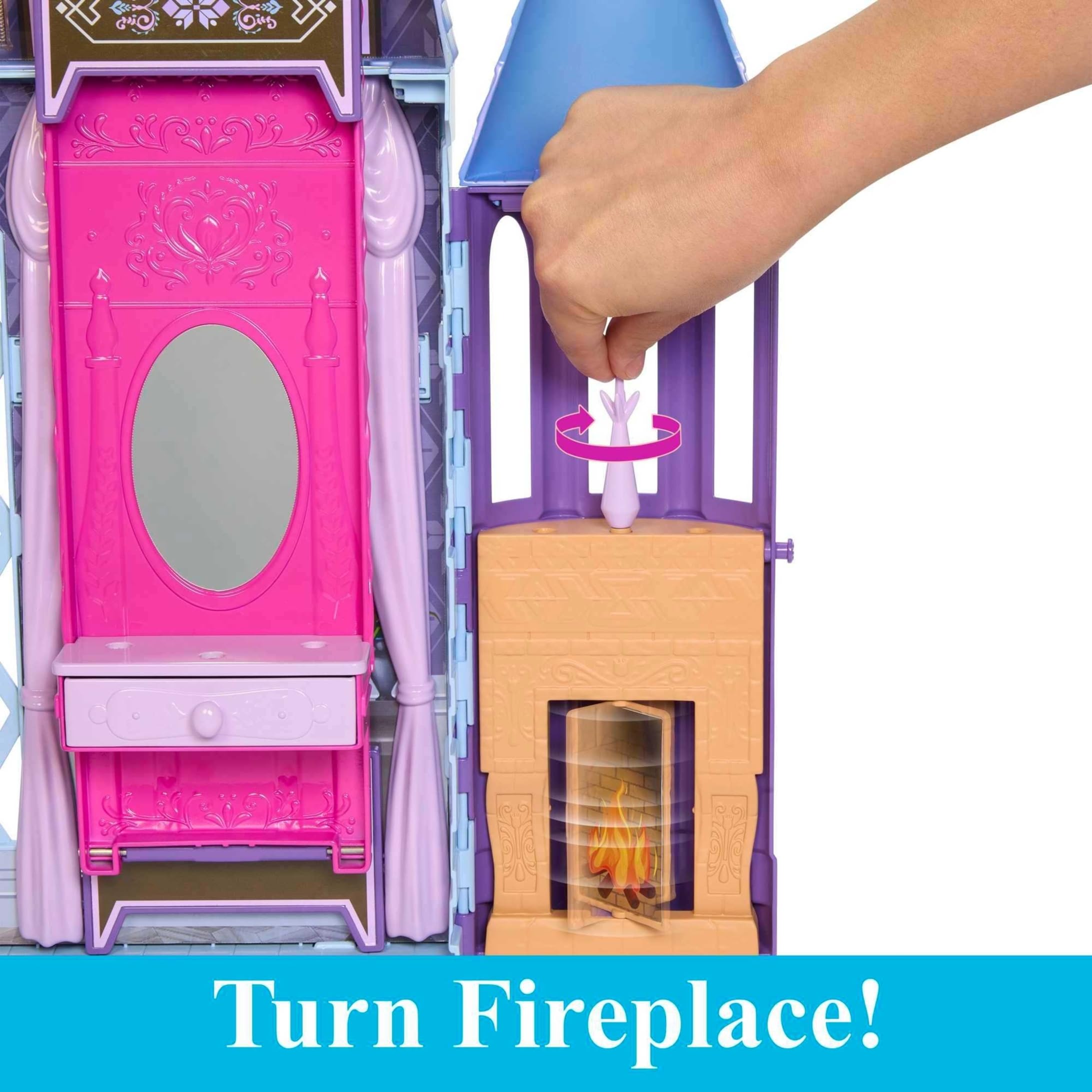 Arendelle Castle throne room with regal seating