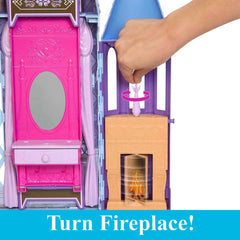 Arendelle Castle throne room with regal seating