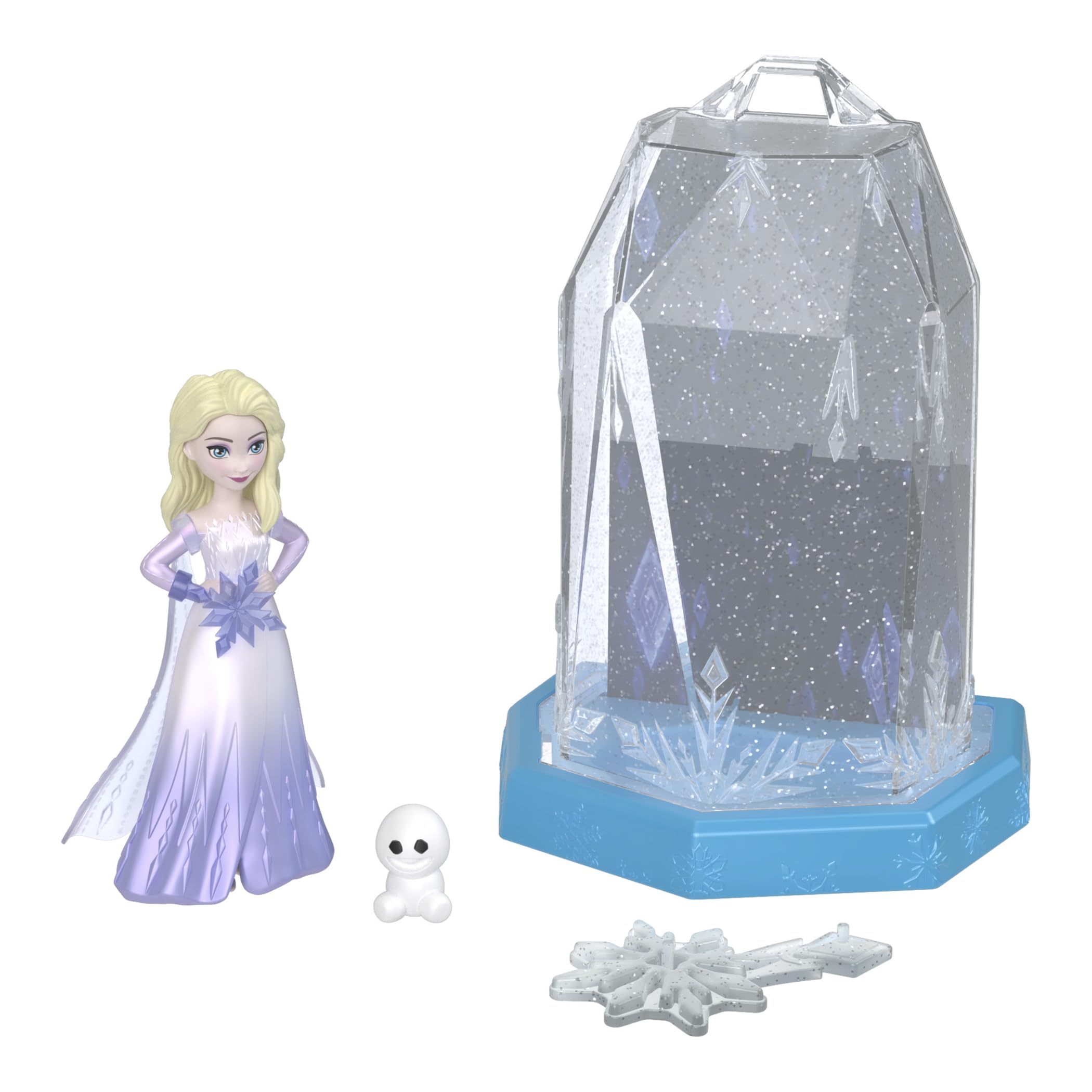 Mattel Disney Frozen double-sided backdrop enhances scene setup