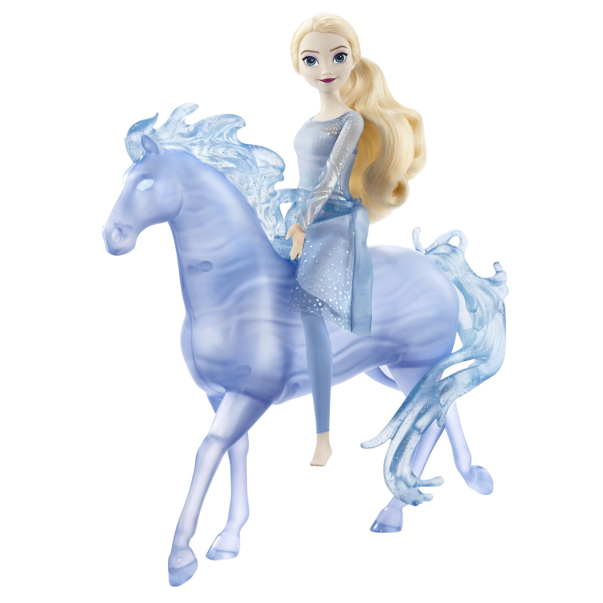 Mattel Elsa in signature ice-blue dress for iconic Frozen 2 moments