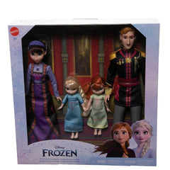 Mattel Disney Frozen royal family dolls pack for storytime adventures