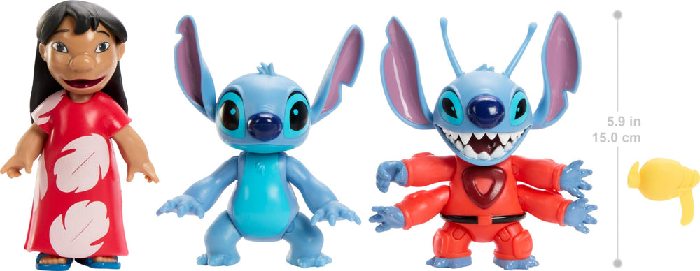 Mattel Stitch figure with movable ears for dynamic play