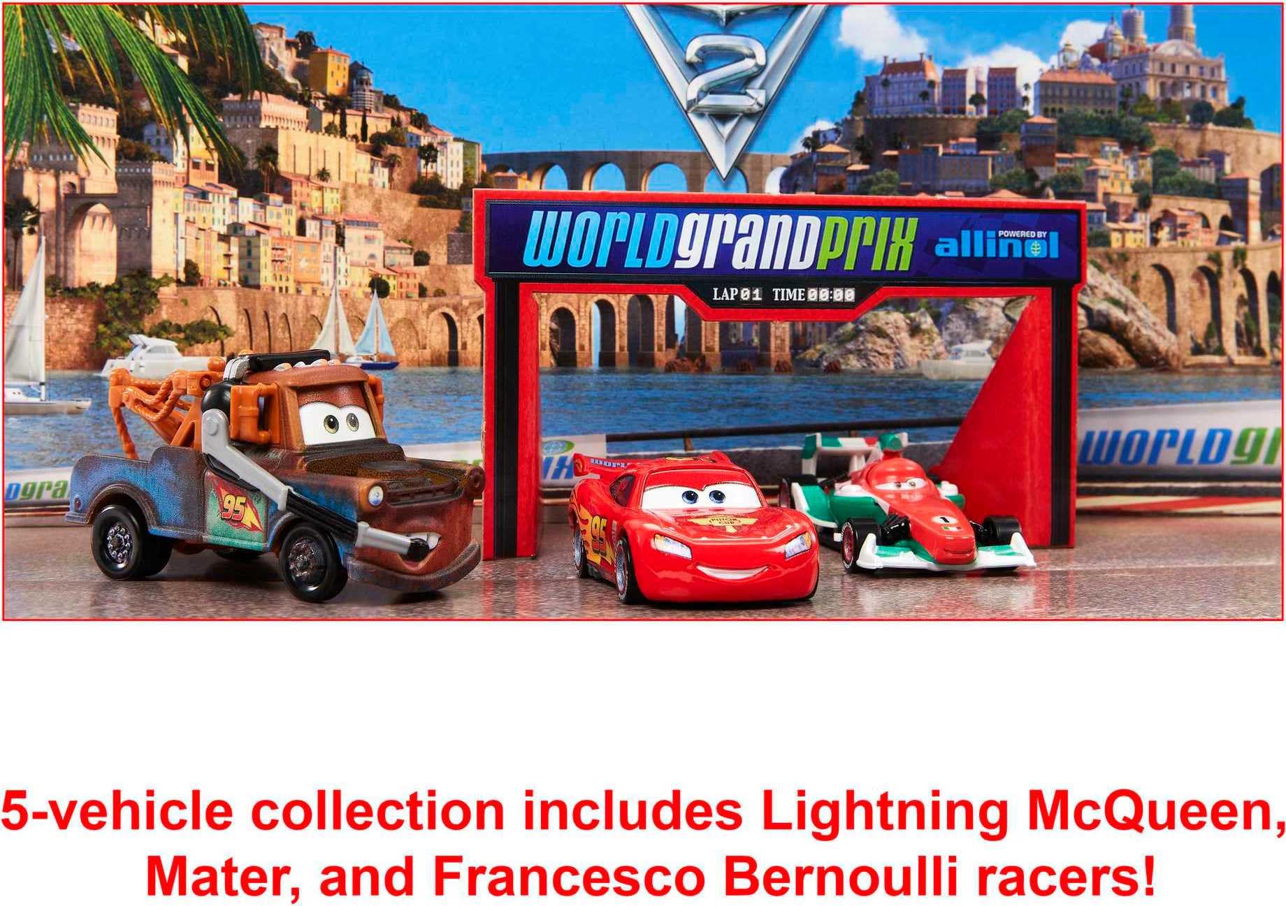 Mattel Cars 2 Mater figure ideal for imaginative racing adventures.