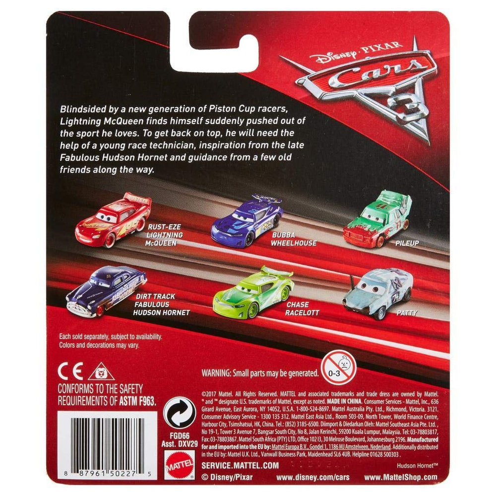 Mattel Disney Cars collection display vehicle set for fans and kids
