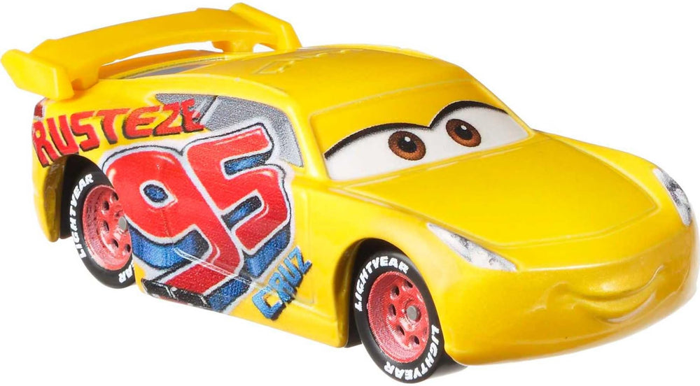 Mattel Disney Pixar Cars Cruz Ramirez die-cast 1:55 scale for play and display.