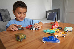 Mattel Disney Pixar Cars Jackson Storm die-cast side view, ready for action-packed pretend play.