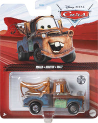 Mattel Disney Pixar Cars Mater diecast collection photo-ready display piece for fans.