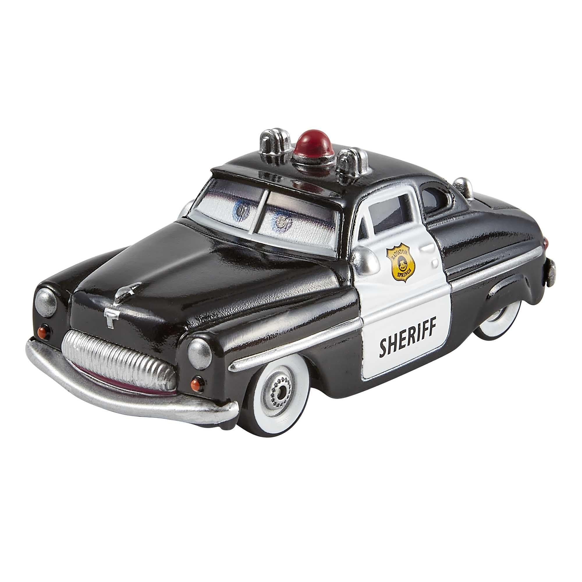 True-to-movie deco and expressions on the 1:55 scale Cars