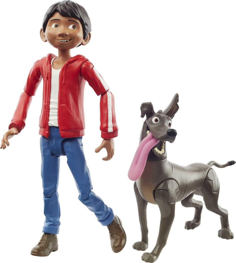 Coco duo set compatible with other Pixar figures for expanded play.