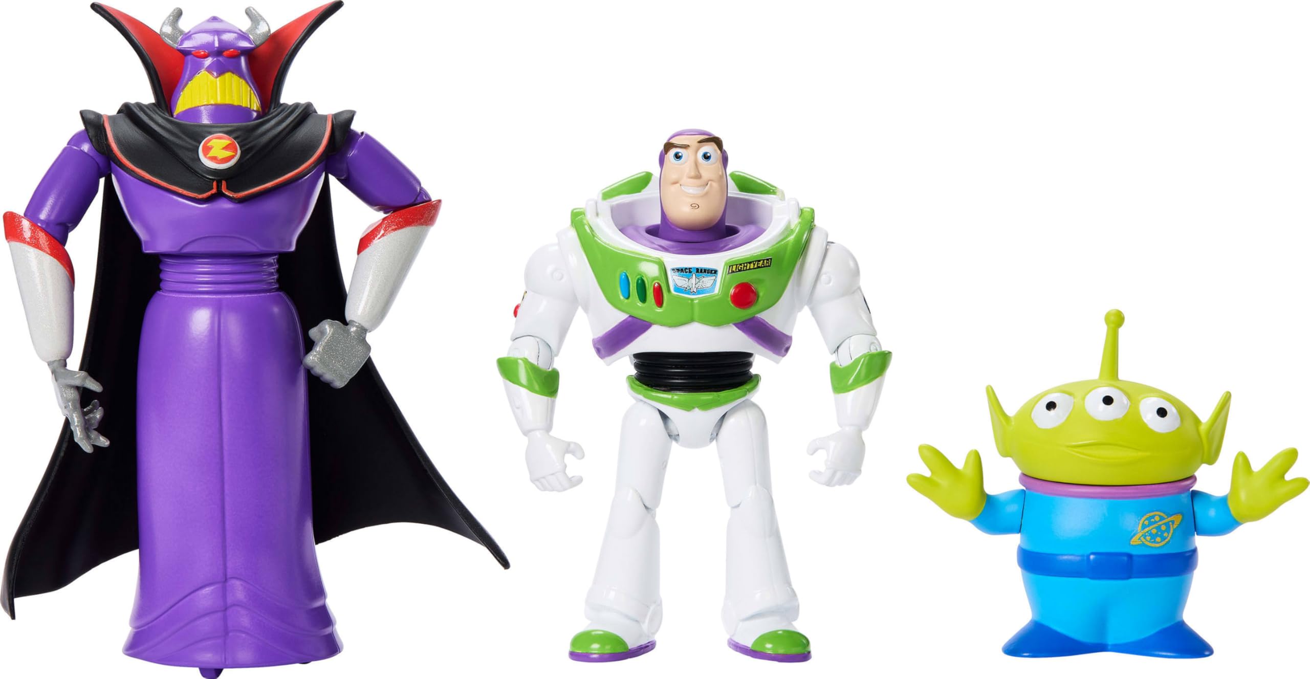 Mattel Buzz Lightyear figure from Storytellers pack, ready for action play and imaginative space battles.